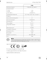 Предварительный просмотр 76 страницы Dometic CoolFreeze CF-35 Operating Manual