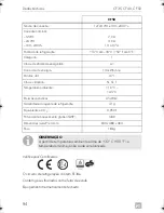 Предварительный просмотр 94 страницы Dometic CoolFreeze CF-35 Operating Manual