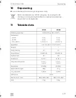 Предварительный просмотр 177 страницы Dometic CoolFreeze CF-35 Operating Manual