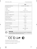 Предварительный просмотр 213 страницы Dometic CoolFreeze CF-35 Operating Manual