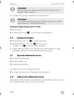 Предварительный просмотр 242 страницы Dometic CoolFreeze CF-35 Operating Manual