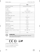 Предварительный просмотр 282 страницы Dometic CoolFreeze CF-35 Operating Manual