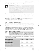 Preview for 16 page of Dometic COOLFREEZE CFX75DZW Operating Manual