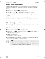 Preview for 21 page of Dometic COOLFREEZE CFX75DZW Operating Manual