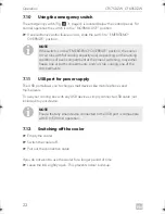 Preview for 22 page of Dometic COOLFREEZE CFX75DZW Operating Manual