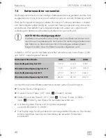 Preview for 40 page of Dometic COOLFREEZE CFX75DZW Operating Manual