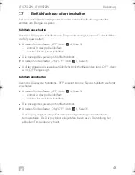 Preview for 43 page of Dometic COOLFREEZE CFX75DZW Operating Manual