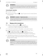 Preview for 67 page of Dometic COOLFREEZE CFX75DZW Operating Manual