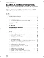 Preview for 77 page of Dometic COOLFREEZE CFX75DZW Operating Manual