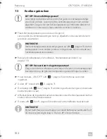 Preview for 162 page of Dometic COOLFREEZE CFX75DZW Operating Manual