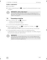 Preview for 163 page of Dometic COOLFREEZE CFX75DZW Operating Manual