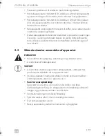 Preview for 177 page of Dometic COOLFREEZE CFX75DZW Operating Manual