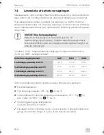 Preview for 184 page of Dometic COOLFREEZE CFX75DZW Operating Manual