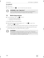 Preview for 208 page of Dometic COOLFREEZE CFX75DZW Operating Manual