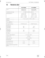 Preview for 216 page of Dometic COOLFREEZE CFX75DZW Operating Manual