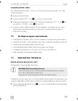 Preview for 249 page of Dometic COOLFREEZE CFX75DZW Operating Manual