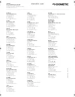 Preview for 376 page of Dometic COOLFREEZE CFX75DZW Operating Manual