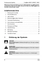 Preview for 8 page of Dometic Coolmatic MH07 Installation And Operating Manual