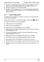 Preview for 14 page of Dometic Coolmatic MH07 Installation And Operating Manual