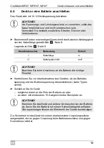 Preview for 15 page of Dometic Coolmatic MH07 Installation And Operating Manual