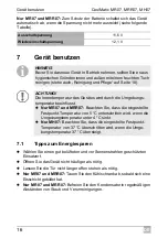 Preview for 16 page of Dometic Coolmatic MH07 Installation And Operating Manual