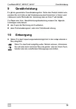 Preview for 19 page of Dometic Coolmatic MH07 Installation And Operating Manual