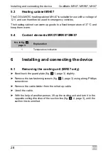 Preview for 28 page of Dometic Coolmatic MH07 Installation And Operating Manual