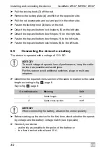 Preview for 30 page of Dometic Coolmatic MH07 Installation And Operating Manual