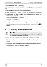 Preview for 33 page of Dometic Coolmatic MH07 Installation And Operating Manual