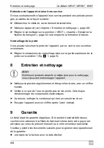 Preview for 48 page of Dometic Coolmatic MH07 Installation And Operating Manual