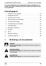 Preview for 53 page of Dometic Coolmatic MH07 Installation And Operating Manual