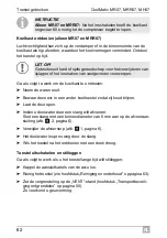 Preview for 62 page of Dometic Coolmatic MH07 Installation And Operating Manual