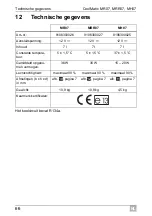 Preview for 66 page of Dometic Coolmatic MH07 Installation And Operating Manual