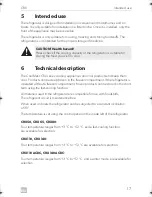 Preview for 17 page of Dometic COOLMATIC Installation And Operating Manual