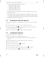 Preview for 20 page of Dometic COOLMATIC Installation And Operating Manual