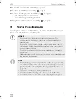 Preview for 23 page of Dometic COOLMATIC Installation And Operating Manual