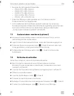 Preview for 44 page of Dometic COOLMATIC Installation And Operating Manual