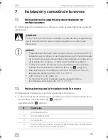 Preview for 97 page of Dometic COOLMATIC Installation And Operating Manual