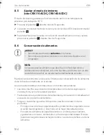 Preview for 104 page of Dometic COOLMATIC Installation And Operating Manual