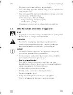 Preview for 203 page of Dometic COOLMATIC Installation And Operating Manual