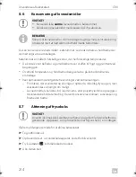 Preview for 214 page of Dometic COOLMATIC Installation And Operating Manual