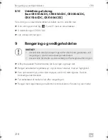 Preview for 216 page of Dometic COOLMATIC Installation And Operating Manual