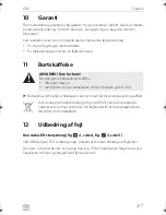 Preview for 217 page of Dometic COOLMATIC Installation And Operating Manual