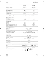 Preview for 223 page of Dometic COOLMATIC Installation And Operating Manual