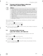 Preview for 341 page of Dometic COOLMATIC Installation And Operating Manual