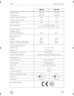 Preview for 403 page of Dometic COOLMATIC Installation And Operating Manual