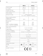 Preview for 431 page of Dometic COOLMATIC Installation And Operating Manual