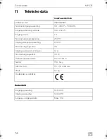 Предварительный просмотр 74 страницы Dometic CoolPower MPS-35 Installation And Operating Manual