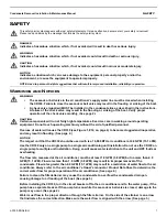 Preview for 3 page of Dometic CR330 Installation & Maintenance Manual