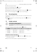 Preview for 43 page of Dometic CRE0050 Installation And Operating Manual